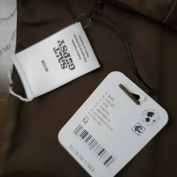 Free People Salt Gypsy Betty High-Waisted Surf Bottoms Womens M Swimsuit Bikini - Picture 6 of 6